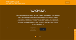 Desktop Screenshot of ancestrales.info